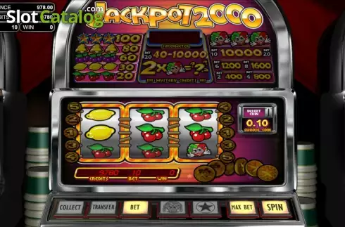 Скрин4. Jackpot 2000 слот