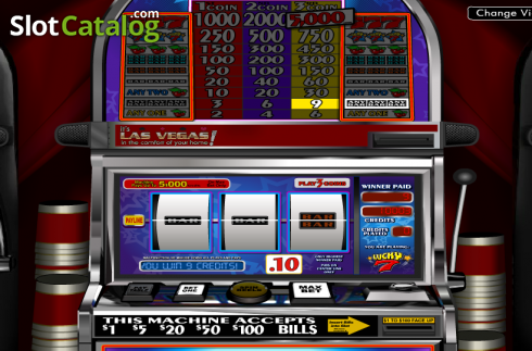 Скрин5. Lucky 7 (Betsoft) слот