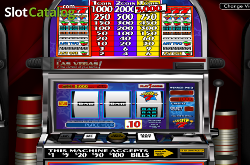 Скрин4. Lucky 7 (Betsoft) слот