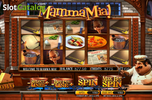 Скрин3. Mamma Mia (Betsoft) слот