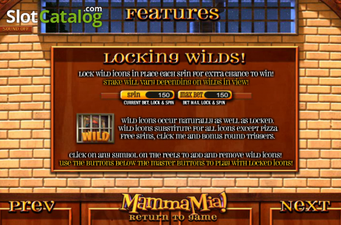 Скрин9. Mamma Mia (Betsoft) слот