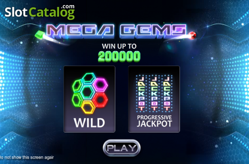 Скрин2. Mega Gems слот