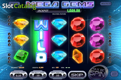 Скрин5. Mega Gems слот