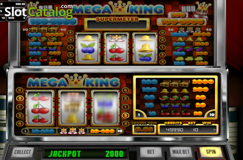 Скрин2. Mega King слот