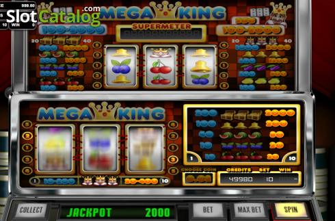 Скрин3. Mega King слот