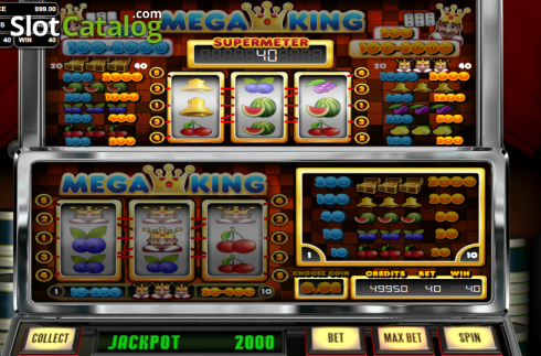 Скрин4. Mega King слот
