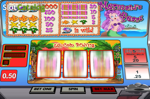 Скрин3. Mermaid's Pearl (Betsoft) слот