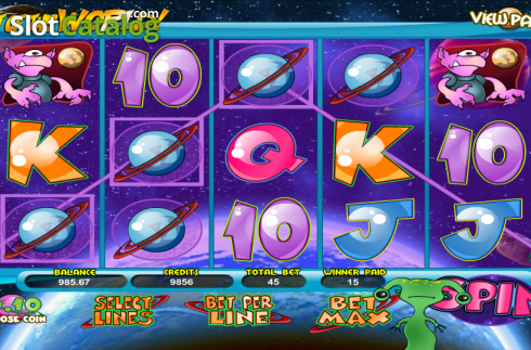 Скрин4. Out of This World (Betsoft) слот