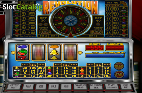 Скрин3. Revolution (Betsoft) слот