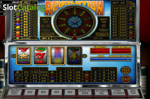 Скрин4. Revolution (Betsoft) слот