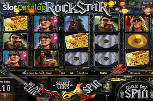 Скрин2. RockStar слот