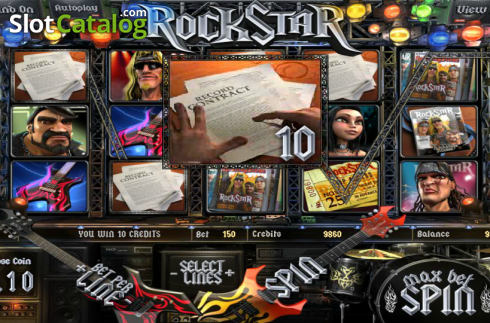 Скрин3. RockStar слот