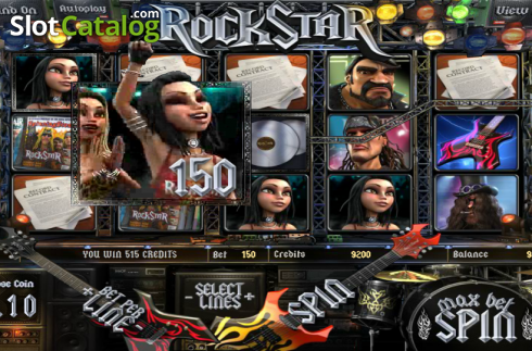 Скрин4. RockStar слот