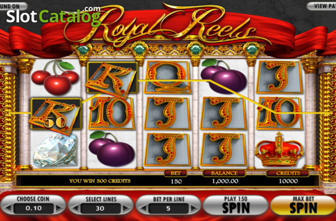 Скрин3. Royal Reels слот