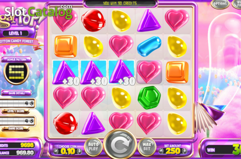 Скрин3. SugarPop (Betsoft) слот