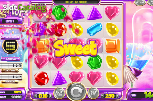 Скрин4. SugarPop (Betsoft) слот