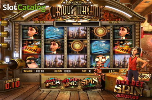 Скрин2. The Curious Machine слот