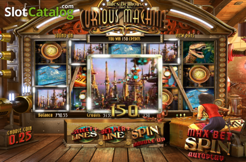 Скрин3. The Curious Machine слот
