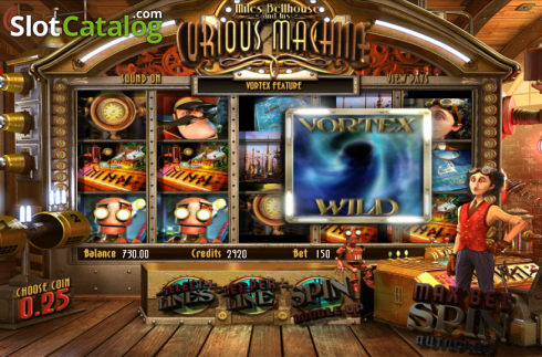 Скрин4. The Curious Machine слот