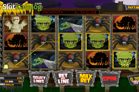 Скрин2. The Ghouls (Betsoft) слот