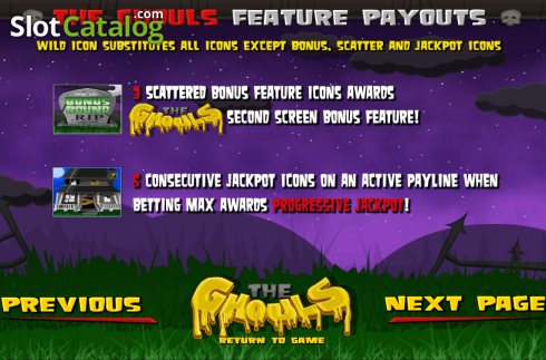 Скрин8. The Ghouls (Betsoft) слот