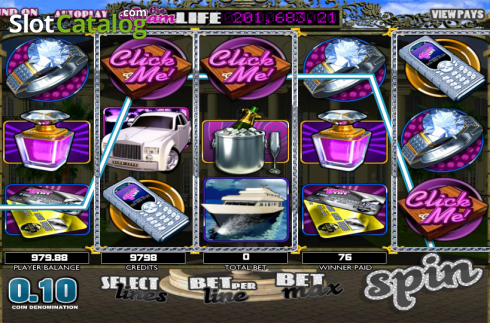 Скрин4. The Glam Life слот