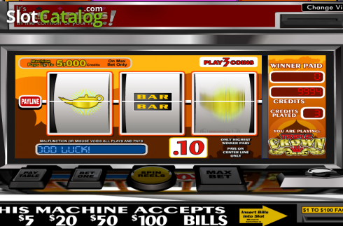 Скрин2. Triple Crown (Betsoft) слот
