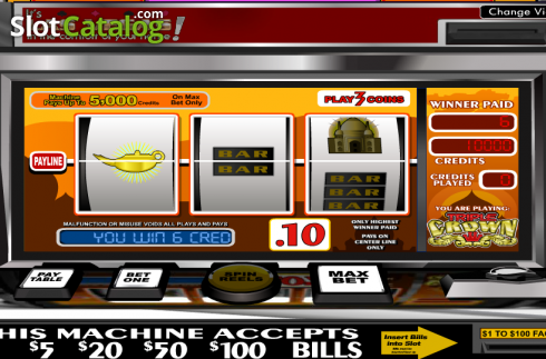 Скрин3. Triple Crown (Betsoft) слот