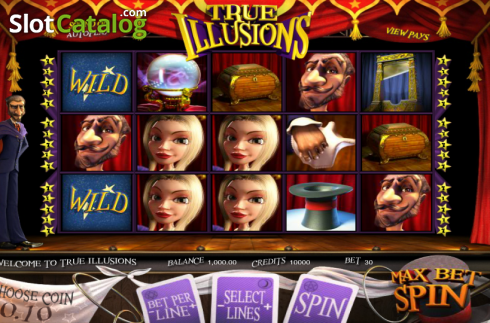 Скрин2. True Illusions слот