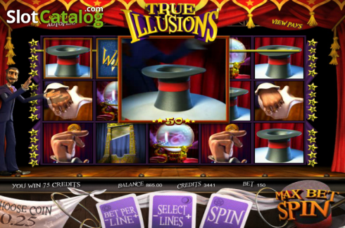 Скрин3. True Illusions слот