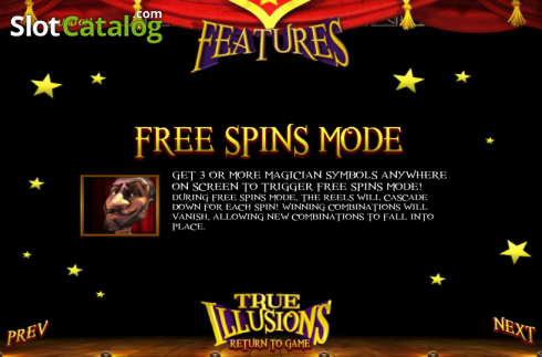 Скрин7. True Illusions слот