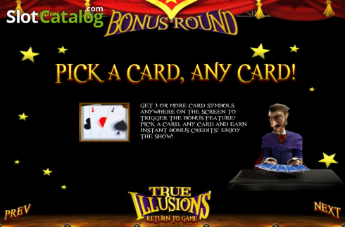 Скрин8. True Illusions слот