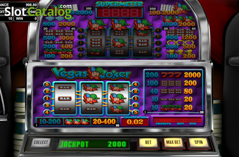 Скрин4. Vegas Joker (Betsoft) слот