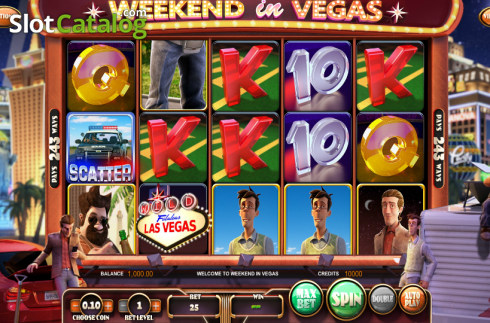 Скрин3. Weekend In Vegas слот