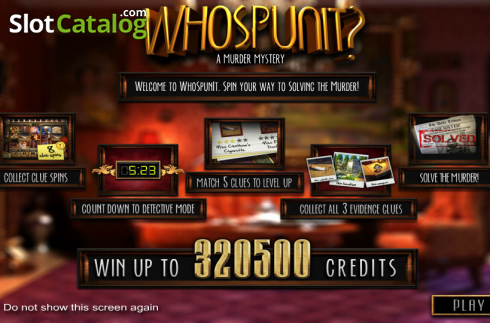 Скрин2. Who Spun It? слот