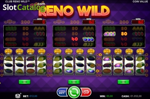 Скрин4. Club Reno Wild слот