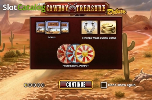 Скрин2. Cowboy Treasure Deluxe слот