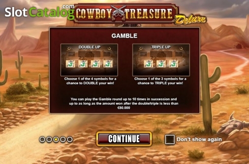 Скрин4. Cowboy Treasure Deluxe слот