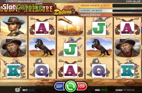 Скрин7. Cowboy Treasure Deluxe слот