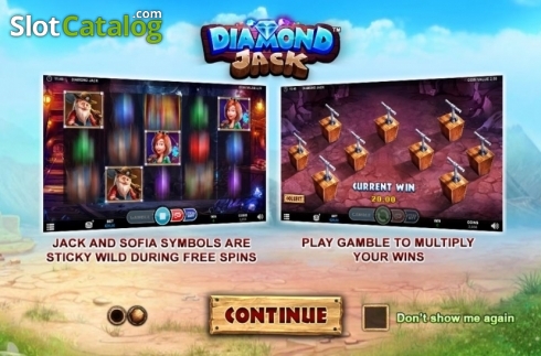 Скрин3. Diamond Jack слот