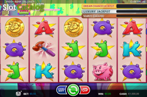 Скрин3. Piggy Bank Deluxe слот