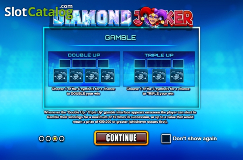 Скрин2. Diamond Joker (Games Inc) слот