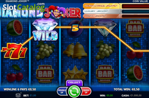 Скрин6. Diamond Joker (Games Inc) слот