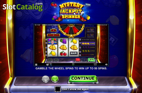 Скрин2. Mystery Jackpot Spinner слот