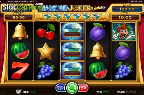 Скрин2. Diamond Joker Links слот