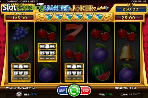 Скрин5. Diamond Joker Links слот