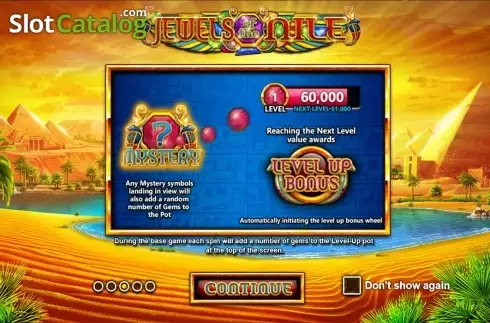 Скрин4. Jewels of the Nile (Slot Factory) слот