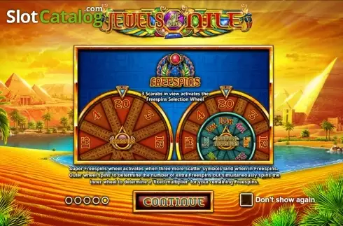 Скрин6. Jewels of the Nile (Slot Factory) слот