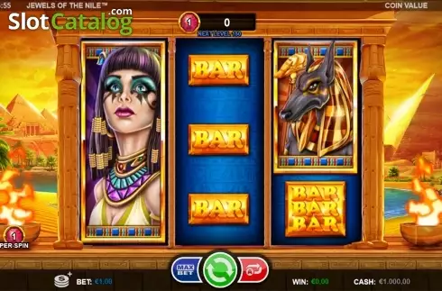 Скрин7. Jewels of the Nile (Slot Factory) слот