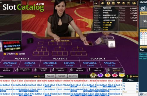 Скрин2. Bull Bull Baccarat слот